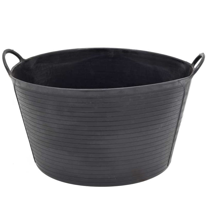 Black Recycled Bucket - Large