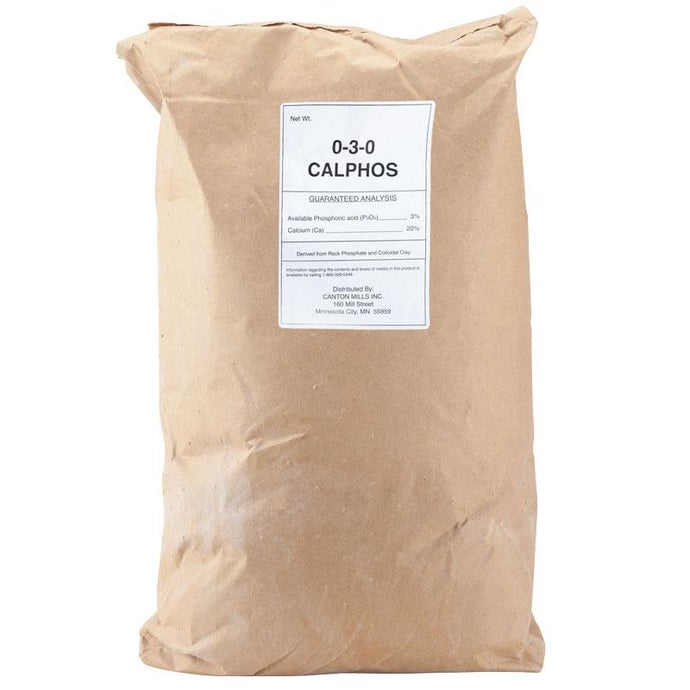 Calphos Soft Rock Phosphate - Regular Powder (50 lb)