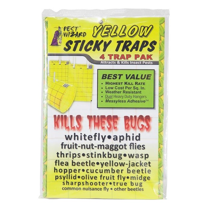 Fly & Bug Sticky Yellow Trap