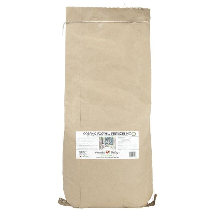 Foothill Fertilizer Mix 0.5-4.0-4.0 (25 Lb)