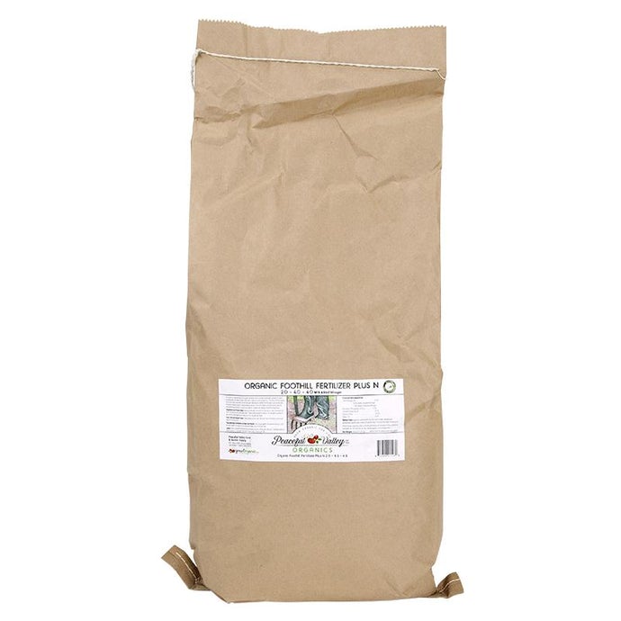 Foothill Fertilizer Mix Plus N 2.0-4.0-4.0 (25 Lb)