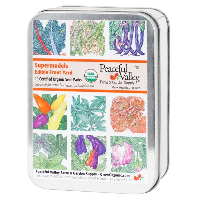 Gift Seed Tin - Edible Front Yard Collection