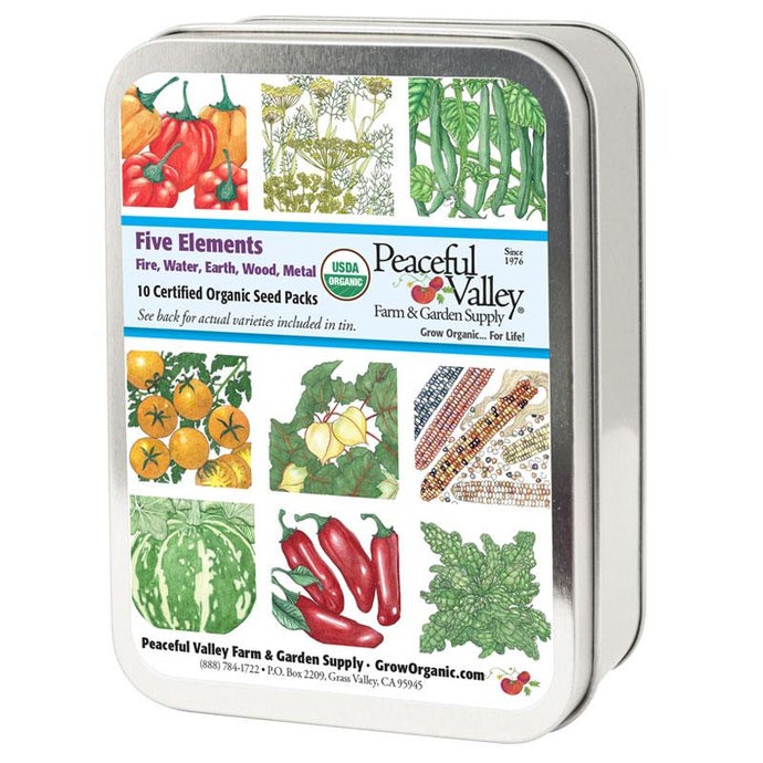 Gift Seed Tin - Five Elements Collection