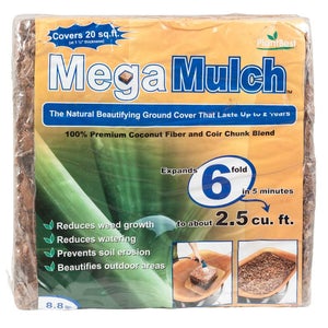 Mega Mulch Compressed Brick (2.5 Cu Ft Once Expanded)