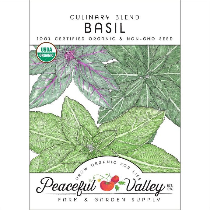  Organic  Basil  Culinary  Blend  (pack) 