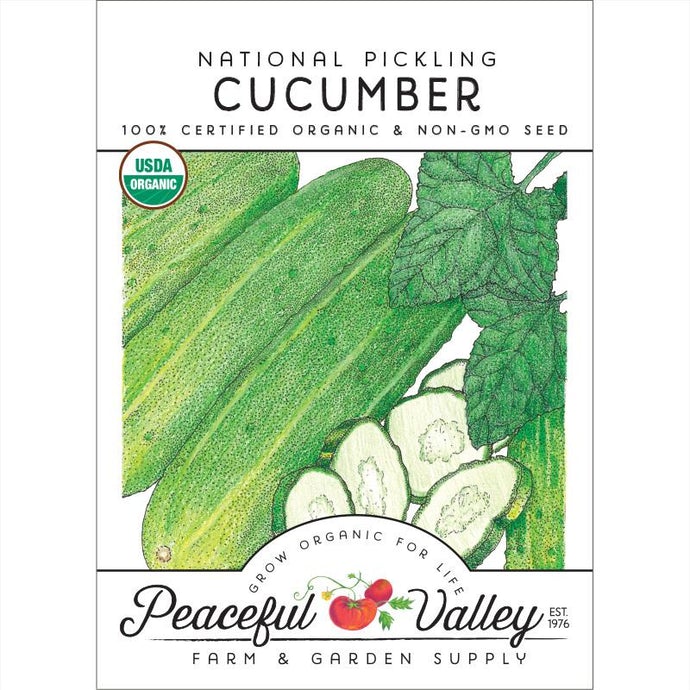 Organic Cucumber, National Pickling