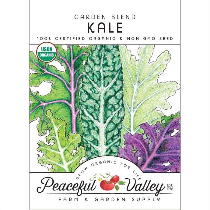 Organic Kale, Garden Blend