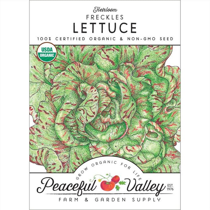  Organic  Lettuce  Freckles-pack 