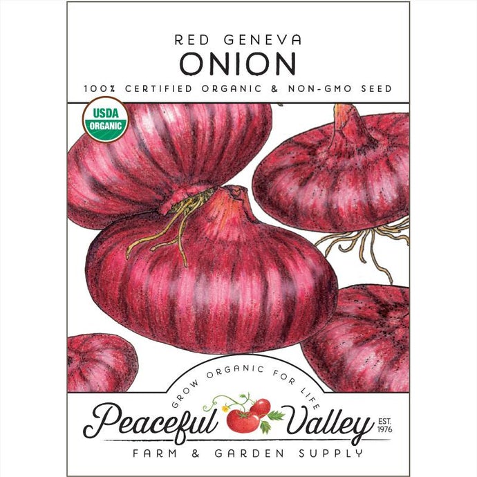  Organic  Onion  Red  Geneva 