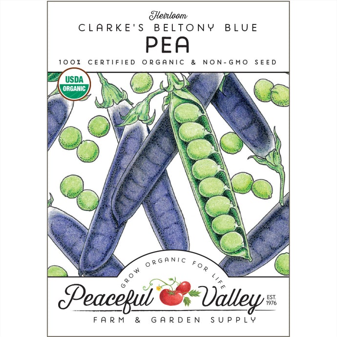 Organic Pea, Clarke's Beltony Blue