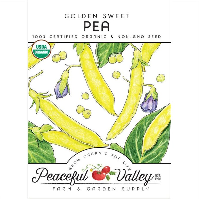 Organic Pea, Golden Sweet