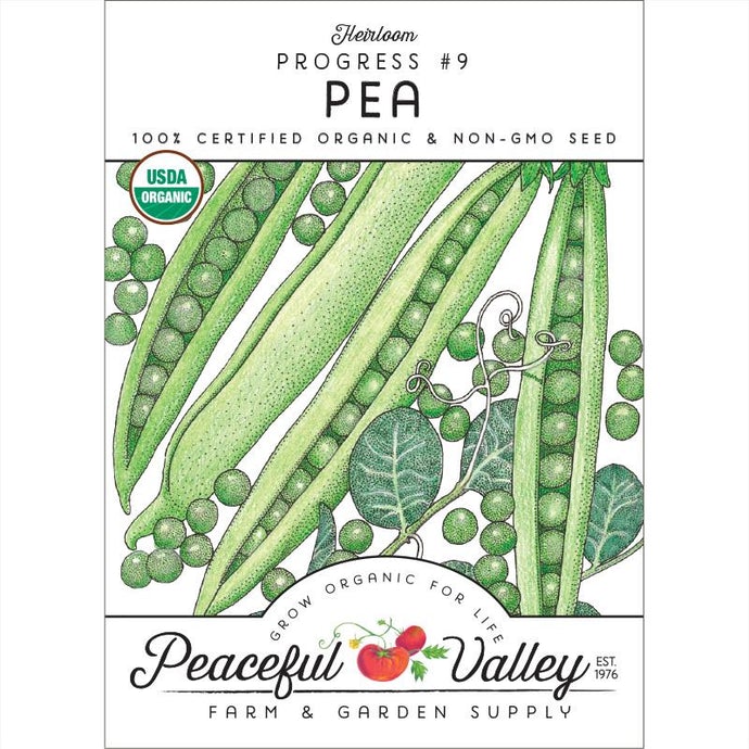  Organic  Pea  Progress  #9-pack 