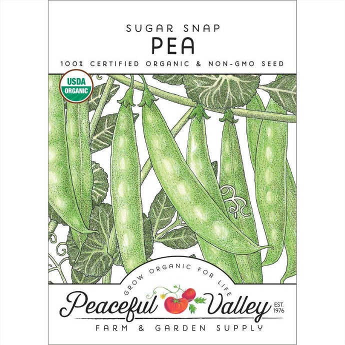 Organic Pea, Sugar Snap