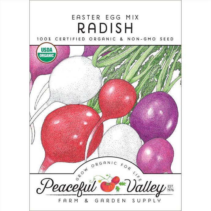 Organic Radish, Easter Egg Mix