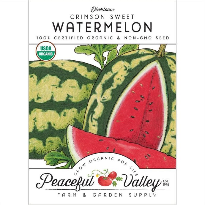  Organic  Watermelon  Crimson  Sweet-pack 