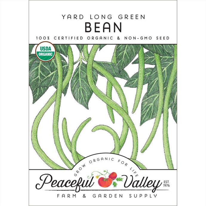 Organic Yard Long Pole Bean