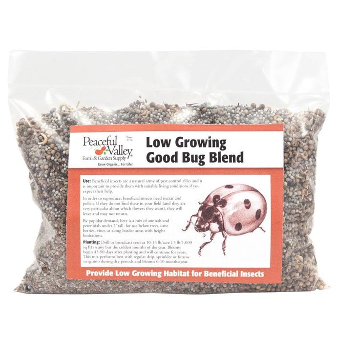 Peaceful Valley Low-Growing Good Bug Blend - Nitrocoated (Lb)