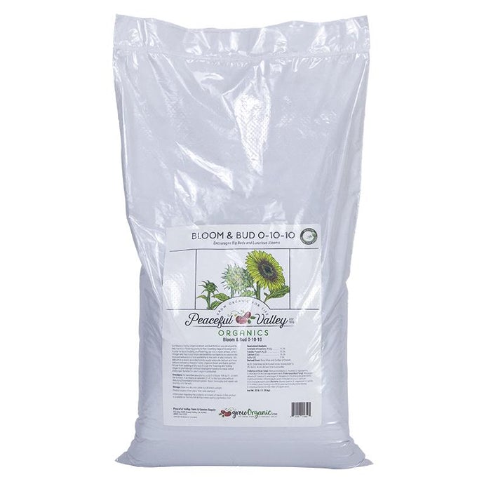 Peaceful Valley Organics Bloom and Bud (25 lb)