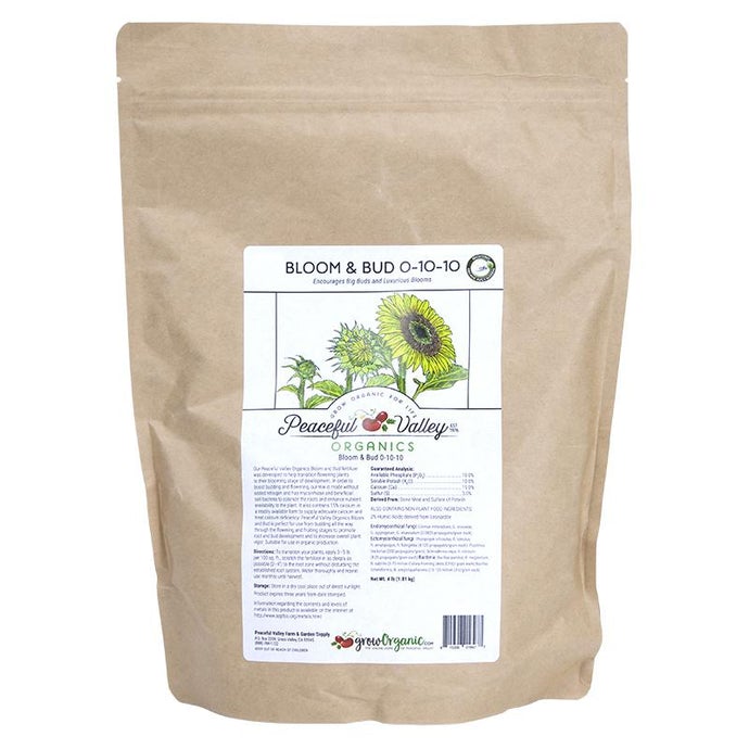 Peaceful Valley Organics Bloom and Bud (4 lb)