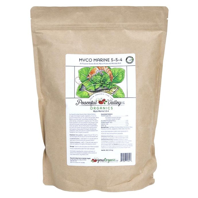 Peaceful Valley Organics Myco Marine 5-5-4 (4 lb)