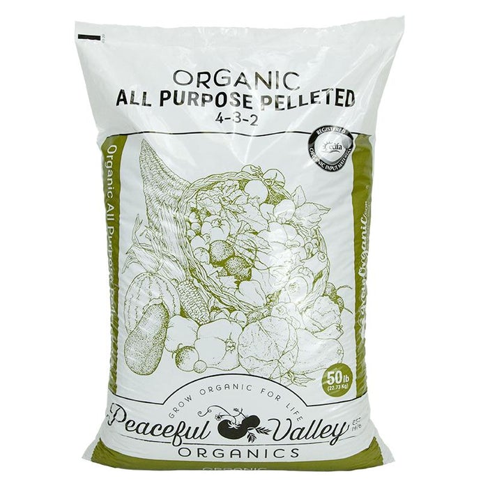 PV Organics All Purpose Pelleted Fertilizer 4-3-2