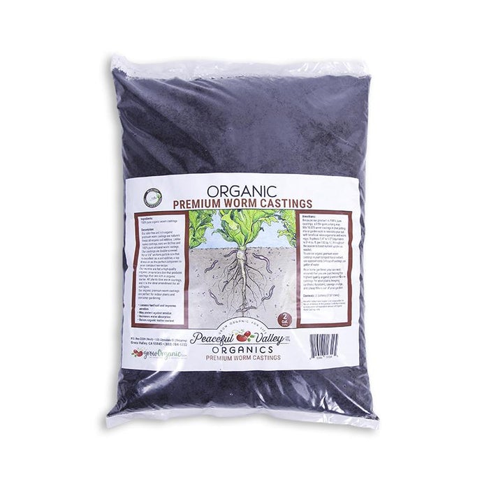 PV Organics Premium Earthworm Castings (2 Gal)