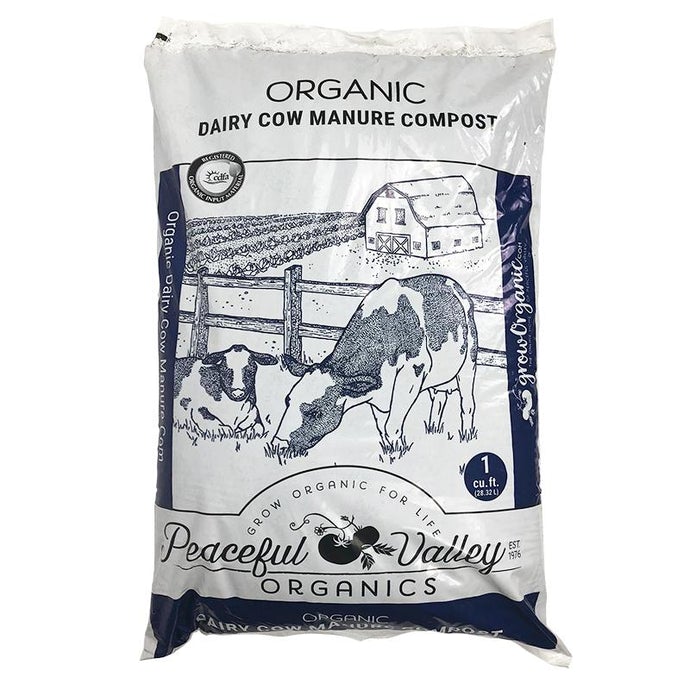 PV Organics Dairy Cow Manure Compost (1 cu ft)