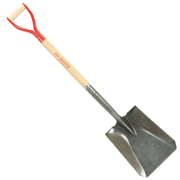 Red Rooster D-handle Spade