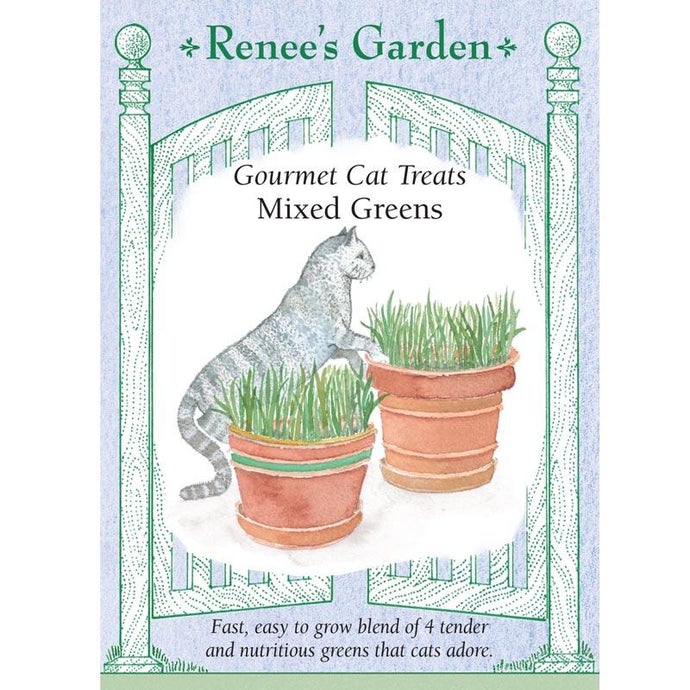 Renee's Garden Cat Treats Gourmet Mixed Greens