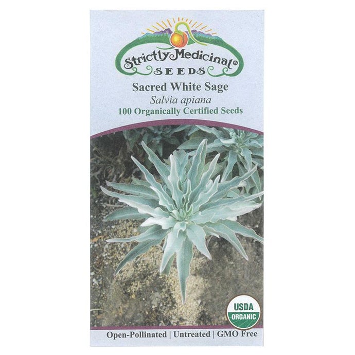 Strictly Medicinal Organic White Sage - Pack Front