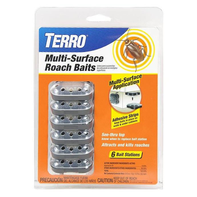 Terro® Multi-Surface Roach Bait (6/pk)